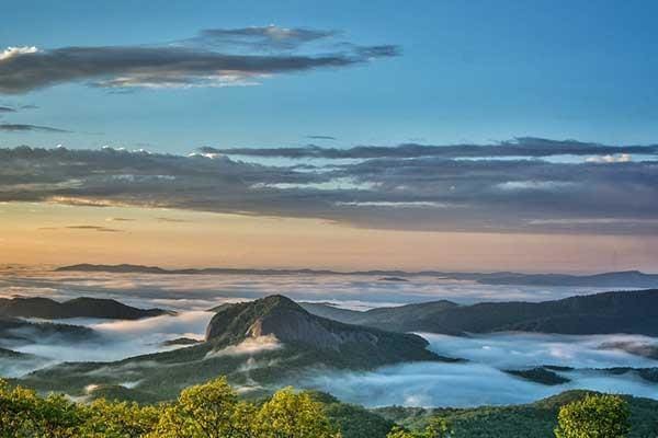 Black Balsam Knob Camping