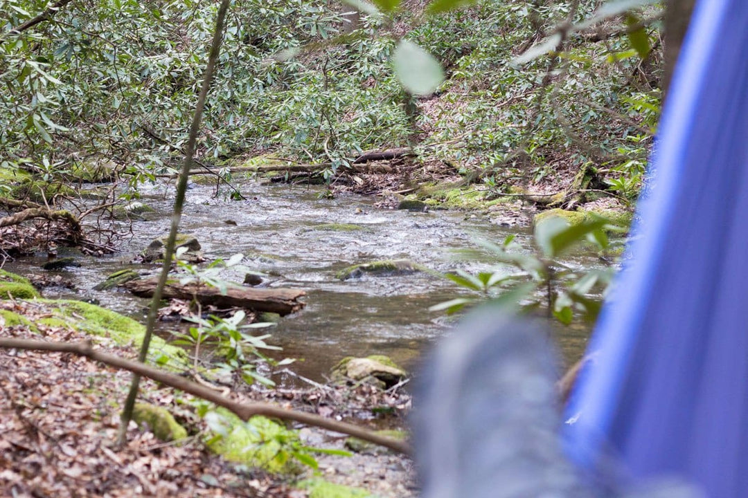 Camping at Raven Cliff Falls
