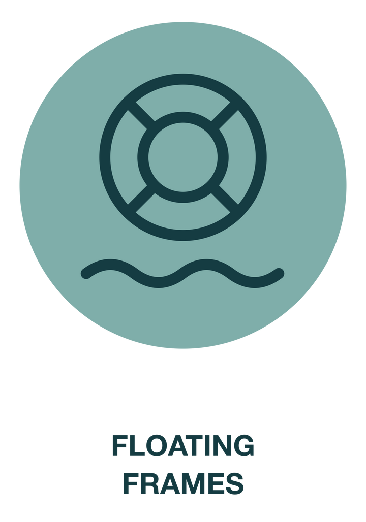 Floating frames