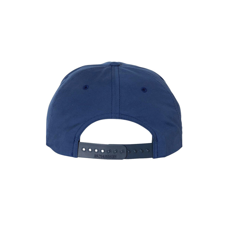 Rheos Patch Navy Snapback Hat